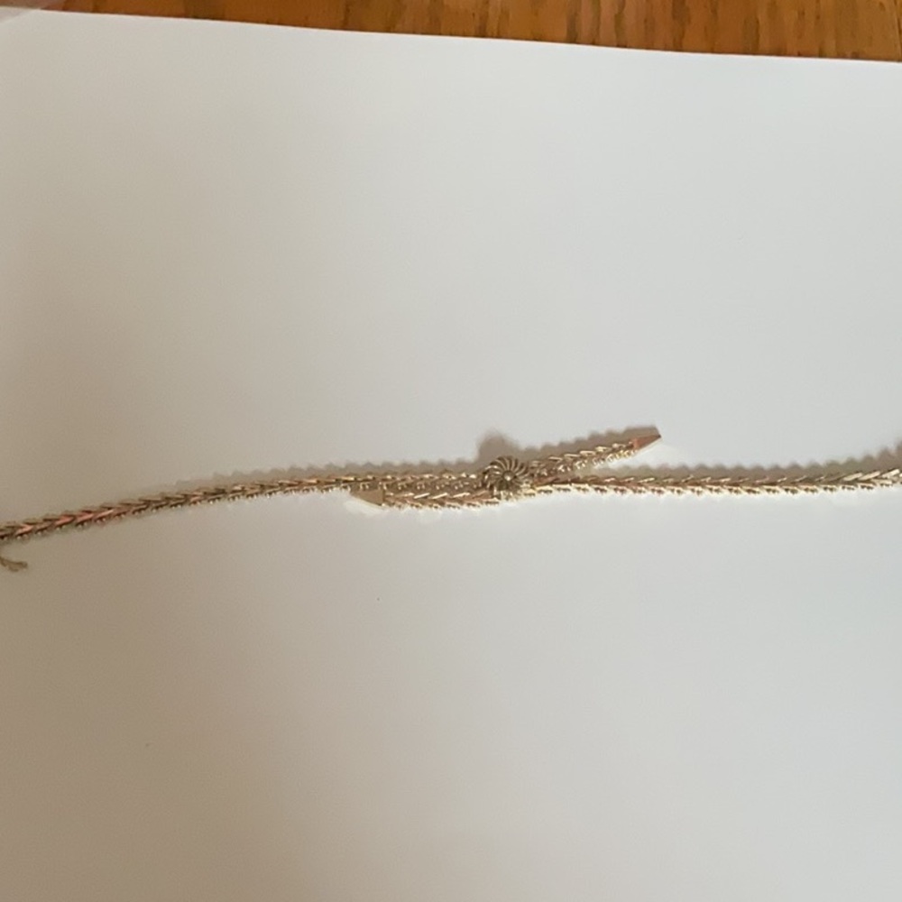 Vintage silver ME bracelet, beautiful, versatile.